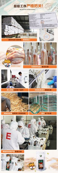 喵在島 碳烤手撕干魷魚絲200g休閑海鮮魷魚條片零食品青島特產